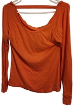 Avia Women&#39;s Long Sleeve Shirt - Orange - Size Small - $15.00