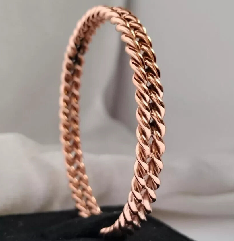 1 Pc Pure Copper Bangles, Women Bracelet Bangle, Healing Bangles, Tensor... - $22.98+
