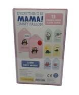 Everything Is Mama! 13 Double Sided Flash Cards by Jimmy Fallon First Wo... - £8.13 GBP