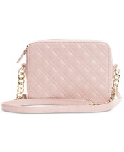 Collection XiiX Quilted Blush Leather Camera Crossbody MSRP $98.00 - £41.65 GBP