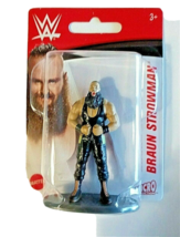 Mattel WWE Micro Collection Braun Strowman 3&quot; Action Figure Pro Wrestler... - £6.17 GBP