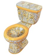 Mexican Talavera Ceramic Toilet Hand Painted  - Acapulco Amarillo - - €1.032,90 EUR