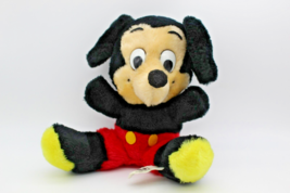 Vintage Mickey Mouse Plush Walt Disney Productions Bean Bag Bottom Disne... - $8.79