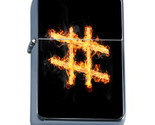 Hashtags D9 Flip Top Dual Torch Lighter Wind Resistant - $16.78