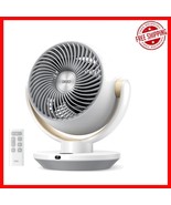 TurboSilent Air Circulator: 11&quot; Quiet Fan with Adjustable Tilt &amp; 90° Osc... - $79.19