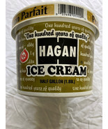Hagan ice cream empty vintage round plastic tub movie photo prop - €17,15 EUR