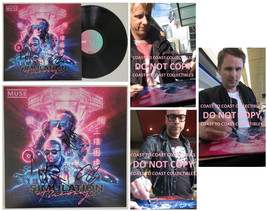 Muse signed Simulation Theory album vinyl COA proof Matt Bellamy, Chris, Dominic - £756.41 GBP