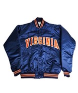 Vintage 90s University of Virginia Team Issued Satin Jacket Powers MFG S... - €424,84 EUR