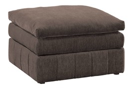 Contemporary Mink Suede Modular Ottoman Sectional Sofa Living Room Furni... - $284.99