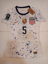 Kelley O&#39;Hara USA USWNT 2023 World Cup Stadium White Home Womens Soccer Jersey - £63.94 GBP+