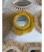 Moroccan Traditional Yellow Mirror - £56.40 GBP