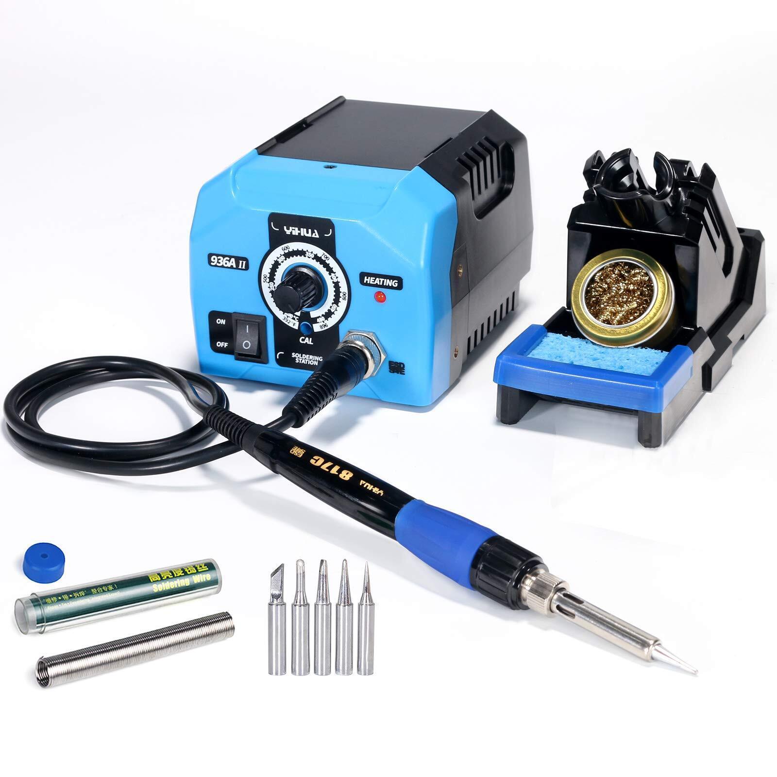 YIHUA 936A II Soldering Iron Station Kit 65W with Intelligent Working Li... - $92.09