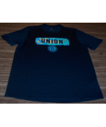 PHILADELPHIA UNION MLS Adidas Jersey T-SHIRT MENS MEDIUM Soccer Futbol - $364.17 MXN