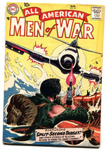 ALL-AMERICAN Men Of War #55-1958-WWII-DC-SILVER AGE-KUBERT-vg/fn - £78.56 GBP