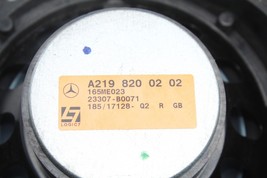 06-11 MERCEDES-BENZ C219 CLS550 DOOR SPEAKERS PAIR SET OF 2 E4452 image 11