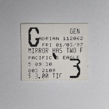 The Mirror Has Two Faces 1997 Ticket Stub Pacific Theater Vintage 90 Ret... - £11.19 GBP