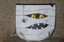 Snack &amp; Go Pouch (New) Spooky Mummy - Mummy Face &amp; Spiders - AK11 - £12.95 GBP
