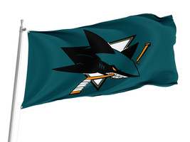 Flag 3x5 outdoor, San Jose Sharks NHL ,Size -3x5Ft / 90x150cm, Garden flags - £23.33 GBP