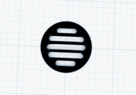 Fits Porsche 944 968 Dash Trim Grill Temp Sensor Rosette Cover 944552451... - $20.83