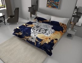 Tiger Blue Solaron Kor EAN Technology Blanket Very Softy And Warm King Size - £61.15 GBP