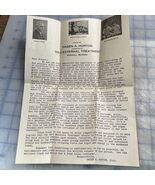 antique ephemera Hazen A Horton OX-0 Prostate Treatment Marshall Michigan - $16.19