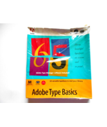 Adobe Type Basics - Type Manager Software for Macintosh on 3.5 Floppy Discs - £7.73 GBP