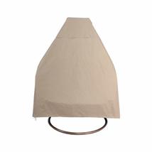 LeisureMod Hanging Swing Egg Chair Patio Indoor Outdoor Use Canvas (Outdoor Cove - £76.39 GBP