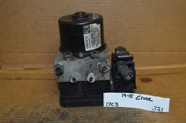 14-15 Chevrolet Cruze ABS Pump Control OEM 13434670 Module 321-17C3 - £11.20 GBP