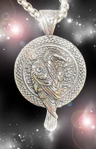 HAUNTED NECKLACE RAVEN'S RAISE MY CAREER, INCOME MONEY OOAK HIGHER MAGICK  - $277.77