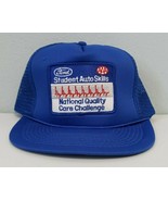 Ford AAA &quot;Student Auto Skills&quot; Mesh Patch Snapback Trucker Hat RARE - €16,60 EUR