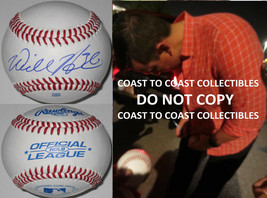 Will Harris Houston Astros Nationals signed autographed baseball COA exa... - £51.27 GBP