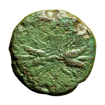 Ancient Greek Coin Uncertain Akragas? Sicily AE12mm Thunderbolt 04042 - £15.81 GBP