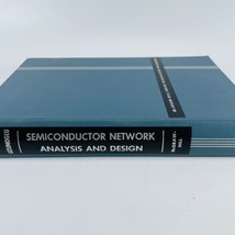 SEMICONDUCTOR NETWORK ANALYSIS AND DESIGN Vasil Uzunoglu 1964 - $15.63