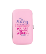Manicure Set – Be Strong (Joshua 1:9) | 7-Piece Nail Care Kit with Trave... - $14.99