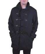 Diamond Supply Co. Long Melton Wool diamond Duffle duffle Navy Coat NWT - $169.15