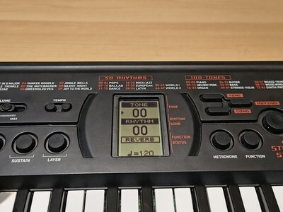 Casio SA-81 44-Key Mini Portable Keyboard Black Excellent Condition  Item image 11
