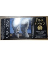 PINK FLOYD 1994 Full Souvenir Ticket North American Tour Division Bell D... - $17.50