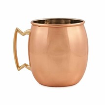 Pure Copper Moscow Mule Beer Mug Cup Water and Other Beverages Good for Health  - £13.43 GBP
