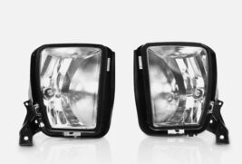 Fits 13-24 Dodge Ram 1500 OE Style Clear Fog Lights Lamp W/Bulbs LH RH Pair - $43.77 CAD