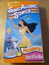 Disneys Sing Along Songs - Pocahontas: Colors of the Wind (VHS, 1995) - £14.93 GBP