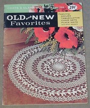Crochet Pattern Book Coats &amp; Clarks Old and new Favorites Book No. 124 - $23.14