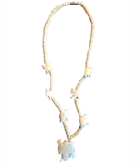 Vintage Hand Carved Camel B.  Necklace &quot; 7 Elephants&quot; - €17,84 EUR