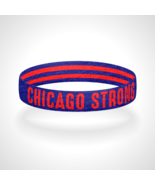Chicago Strong Reversible Wristband Bracelet Made in USA - $16.46 CAD