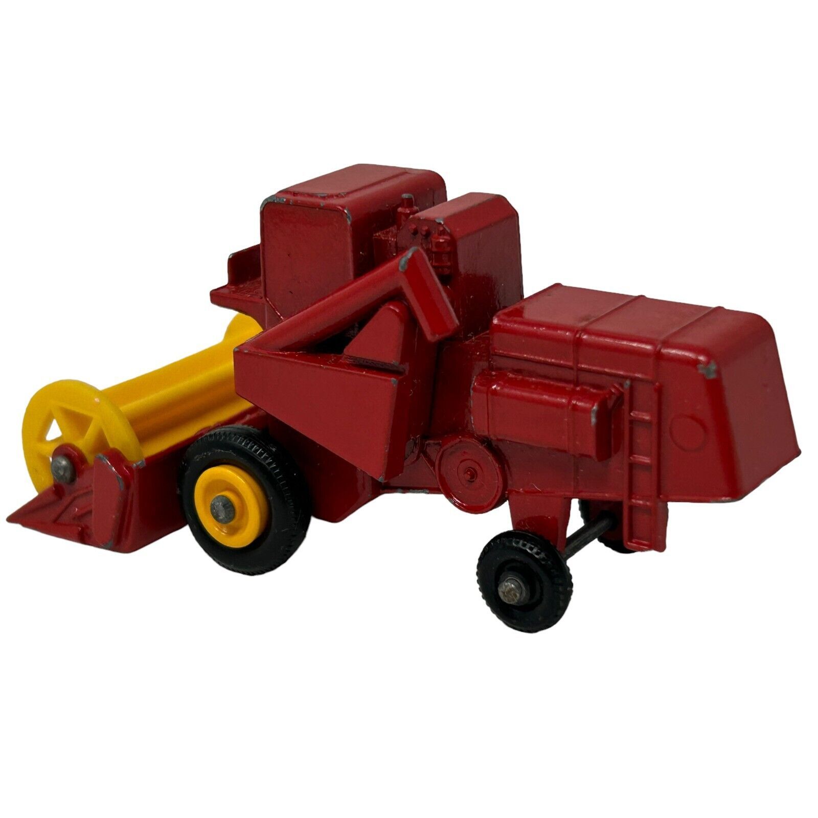 Matchbox 65 Claas Combine Harvester Diecast Toy Car Vintage Lesney Red England - £11.35 GBP