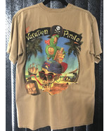 Vtg Disney Vacation Party Pirate of the Caribbean Adult M T-shirt Sand I... - £19.23 GBP