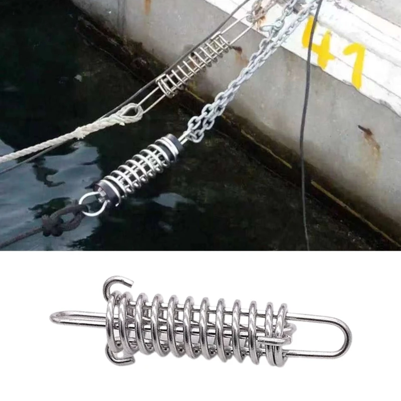 Marine Accessories 316 Stainless Steel Boat Anchor Docking Mooring Spring Cabl - £11.06 GBP