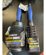 Conair Carbon Smooth Fast Drying Anti Static Brush Medium Or Large - $11.53+