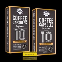 LANDWER - 20 espresso capsules Supremo  Strength 10 - £28.91 GBP