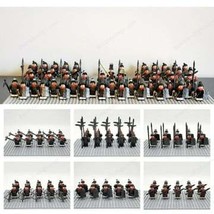 62Pcs Ancient China Qin Shi Huang The Qin Dynasty Army Soldiers Minifigures Toys - $235.98