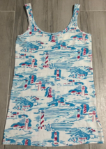 Lilly Pulitzer Watch Out Lighthouse Stretch Tank Top Size Xs Nwot - £22.89 GBP
